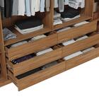 Guarda Roupa 6 Portas Milão Buriti