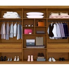 Guarda Roupa 6 Portas New Master Benetil Cinamomo-off White