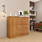 Guarda-roupa 6 Portas Portugal E Comoda 4 Gavetas Chicago Esp