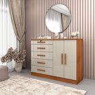 Guarda-roupa 6 Portas Portugal E Comoda 5 Gavetas Istambul Es