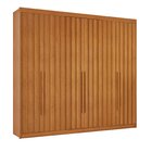 Guarda Roupa 6 Portas Ripadas 8 Gavetas Grécia Cinamomo