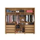 Guarda Roupa 6 Portas Ripado Com 2 Espelhos Foz Buriti Fendi