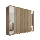 Guarda Roupa 6 Portas Ripado Com 2 Espelhos Torres Buriti Fen