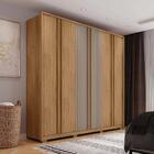 Guarda Roupa 6 Portas Ripado Lotus Buriti Fendi