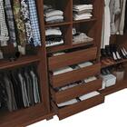 Guarda Roupa 6 Portas Ripado Lotus Havana