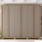 Guarda Roupa 6 Portas Seixal Buriti Fendi