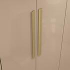 Guarda-roupa 6 Pts 4 Gvts Kappesberg Adapt Branco/macadâmia