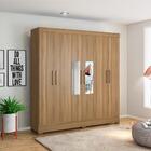 Guarda Roupa 6p Com Espelho Bona Amendola