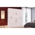 Guarda-roupa 7 Portas 2 Gavetas Bali Multimóveis Cr4150 Branco
