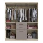 Guarda-roupa 7 Portas 2 Gavetas Bali Multimóveis Cr4150 Crema
