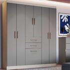 Guarda-roupa 7 Portas 2 Gavetas Bali Multimóveis Cr4150 Crema