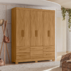 Guarda Roupa 7 Portas Lisboa Freijó