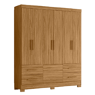 Guarda Roupa 7 Portas Lisboa Freijó