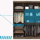 Guarda Roupa 8.4 Casal 08 Portas Santos Andirá Havana Branco