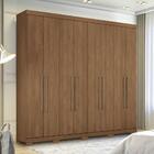Guarda Roupa 8.4 Casal 08 Portas Santos Andirá Havana Jatobá
