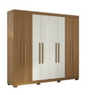 Guarda-roupa 8 Portas 2 Gavetas Valencia Atacama/areia