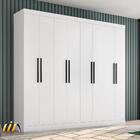 Guarda Roupa 8 Portas 4 Gavetas Branco 168450 Araplac