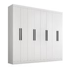 Guarda Roupa 8 Portas 4 Gavetas Branco 168450 Araplac