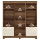 Guarda-roupa 8 Portas 4 Gavetas Com Espelho Mdp Curitiba Jato