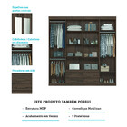 Guarda Roupa 8 Portas 4 Gavetas Com Espelho Santos Andirá Náp