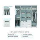 Guarda Roupa 8 Portas 4 Gavetas Com Pés Santos Andirá