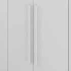 Guarda-roupa 8 Portas 4 Gavetas Master New Com Espelho E Pés