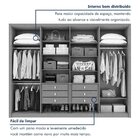 Guarda-roupa 8 Portas 6 Gavetas 100% Mdf Com Espelho Ergon