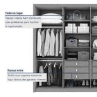 Guarda-roupa 8 Portas 6 Gavetas 100% Mdf Com Espelho Ergon Am