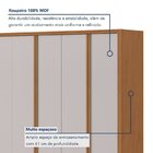 Guarda-roupa 8 Portas 6 Gavetas 100% Mdf Com Pés Ergon Amêndo