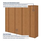 Guarda-roupa 8 Portas 6 Gavetas 100% Mdf Ergon