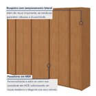 Guarda-roupa 8 Portas 6 Gavetas 100% Mdf Ergon