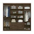 Guarda Roupa 8 Portas 6 Gavetas Com Espelhos Liverpool Santos