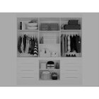 Guarda Roupa 8 Portas 6 Gavetas Mara Jequitibá/off White
