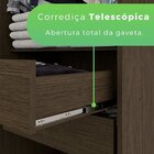 Guarda-roupa 8 Portas Com Espelho 2 Gavetas Master Top Cacau