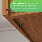 Guarda Roupa 8 Portas Com Espelho 4 Gavetas Milano Imop Móveis