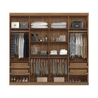 Guarda Roupa 8 Portas Com Espelho Havana Master Vip Santos An