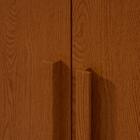 Guarda Roupa 8 Portas Easy Slim Com Espelho E Pés Frassino Of