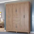 Guarda Roupa 8 Portas Jena Nogal