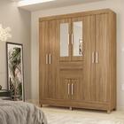 Guarda Roupa 8p Com Espelho Jena Amendola