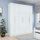 Guarda-roupa  06 Portas Easy Slim Branco