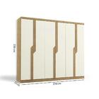 Guarda-roupa / Roupeiro 3 Gavetas 6 Portas Kappesberg