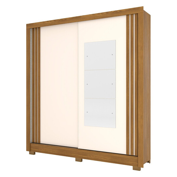 Guarda-roupa / Roupeiro Henn 2 Portas De Correr 4 Gavetas Be1