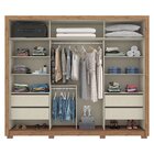 Guarda-roupa / Roupeiro Henn Palace 2 Portas 4 Gavetas - De237