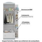 Guarda-roupa / Roupeiro Multimóveis João E Maria 2 Portas E 1