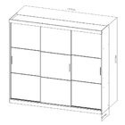 Guarda-roupa / Roupeiro Thb Dumont Glass 3 Portas De Correr 4