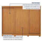 Guarda Roupa  Nice 3 Portas 4 Gavetas Com Pés