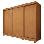 Guarda Roupa  Nice 3 Portas 4 Gavetas Com Pés