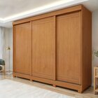 Guarda Roupa  Nice 3 Portas 4 Gavetas Com Pés