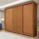 Guarda Roupa  Ollie 3 Portas 6 Gavetas 6 Prateleiras 100% Mdf