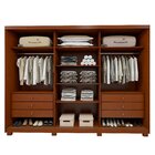 Guarda Roupa  Ollie 3 Portas 6 Gavetas 6 Prateleiras 100% Mdf